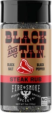Black & Tan, Beef and Steak Seasoning Rub, 6 Ounce