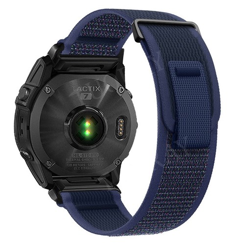 Nylon Wristband For Garmin Fenix 8 E 7 7X 7S 6 6X 6S Pro 3HR 945 5 5X Epix Strap - Picture 38 of 89