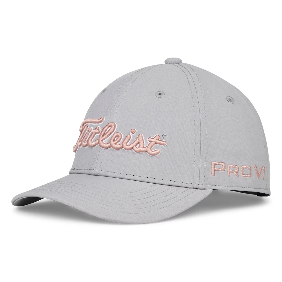 Titleist Tour Performance Junior Cap Grau/Pink - Bild 1 von 1