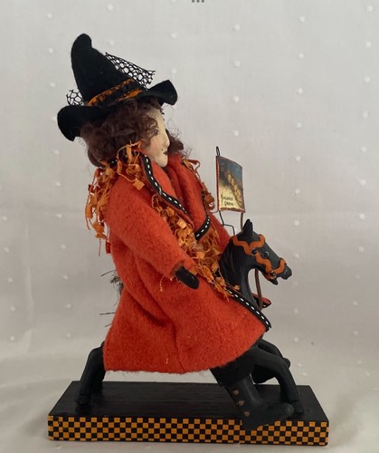 Halloween Witch on a Horse Doll Figurine - Picture 8 of 10