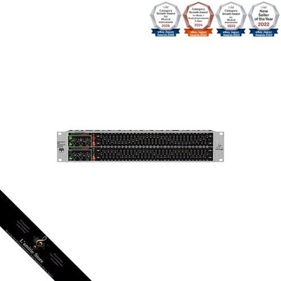 Behringer ULTRAGRAPH PRO FBQ3102HD Graphic Equalizer 31-Band Stereo Feedback
