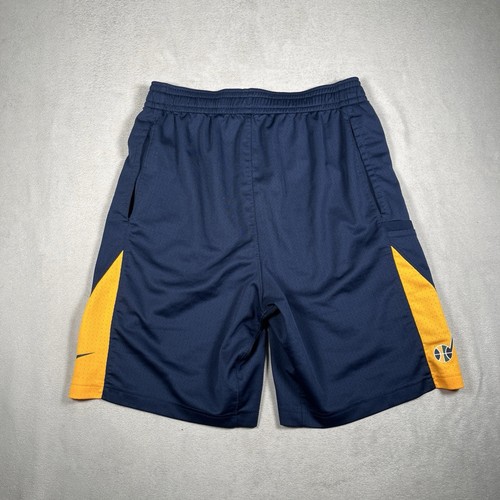 Pantalones Cortos de Baloncesto Nike Dri Fit NBA Authentics Utah Jazz Para Hombres M Teléfono Bolsillo Usados en Excelente Condición - Imagen 4 de 9