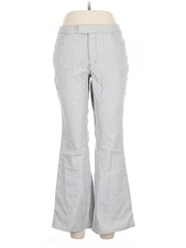 H By Halston Women Gray Dress Pants 12