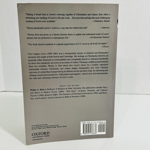 C. S. Lewis Then and Now Wesley A. Kort Christian Literary Criticism Book - Picture 3 of 12