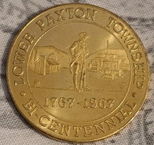 RARE COIN  1967 HALF DOLLAR  LOWER PAXTON TOWNSHIP BI-CENTENNIAL COMMEMORATIVE