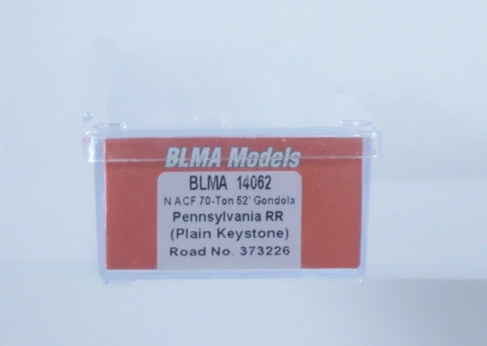 BLMA Models PENNSYLVANIA (Plain Keystone) 373226 N Scale Gondola Car - 14062 - Image 3 of 3
