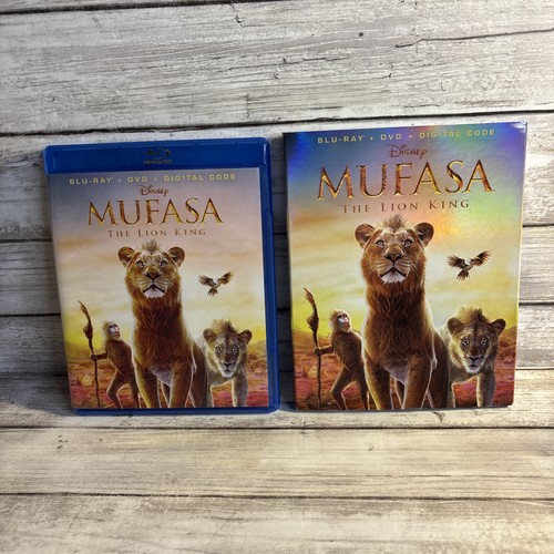 Disney Mufasa: The Lion King (Blu-ray + DVD + Digital) W/Slipcover Ships Free - Picture 5 of 15