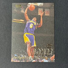 1997-98 Fleer #246 Eddie Jones All-Star Game Los Angeles Lakers