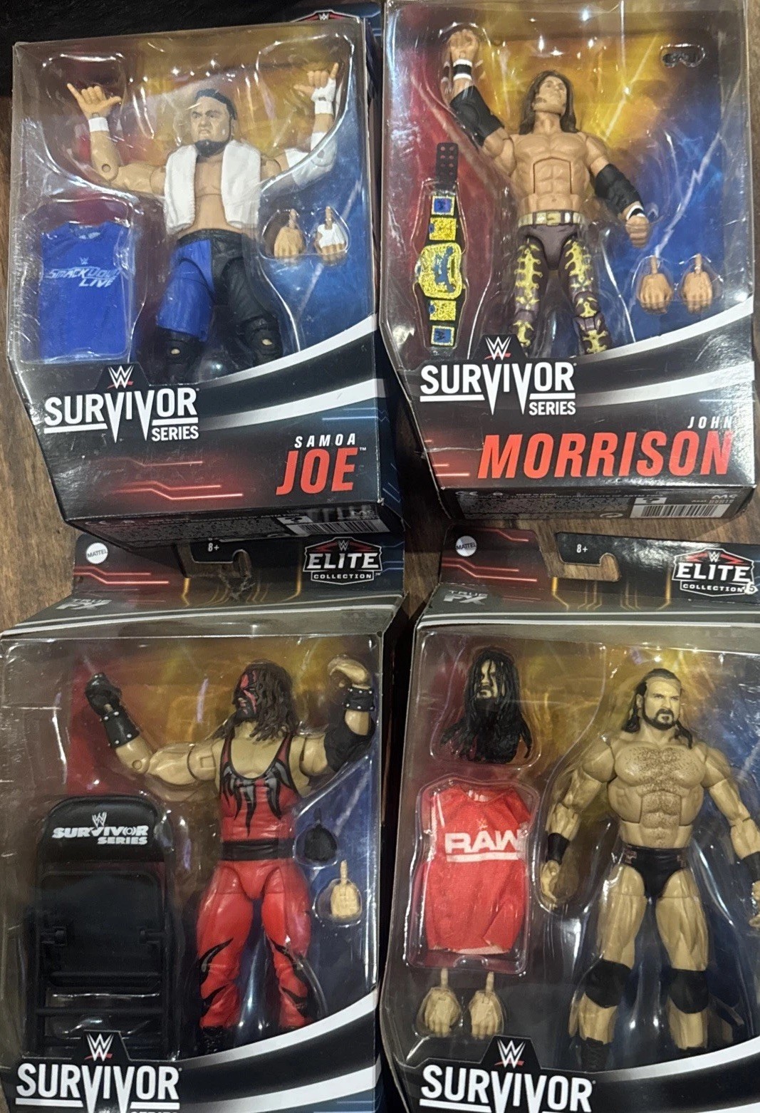 WWE Survivor Series Kane Samao Joe Drew McIntyre John Morrison 2020