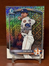 Cam Smith 2025 Bowman Chrome Mega Box Mojo Refractor! #BCP-48 Astros Star