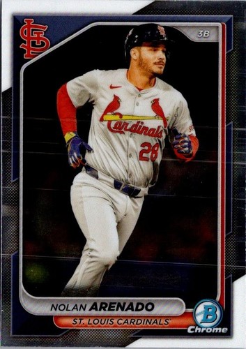 2024 Bowman Chrome #32 Nolan Arenado Cardinals - Foto 1 di 2