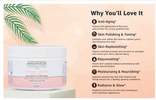 Amsarveda Himalayan Mud Mask - Rejuvenating Clay with Pure Himalayan Clay