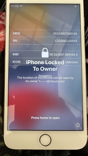 iPhone 6s Plus Locked To Owner - Afbeelding 3 van 5