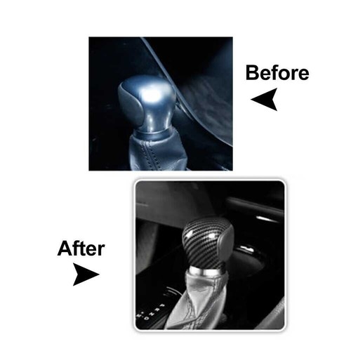 Innenschalthebel Schaltknauf Abdeckung Trim Silber für Toyota C-HR CHR 2016-2020 - Bild 4 von 4