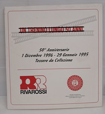 RIVAROSSI UN TRENINO LUNGO 50 ANNI 10 TESSERE DA COLLEZIONE 50° ANNIVERSARIO