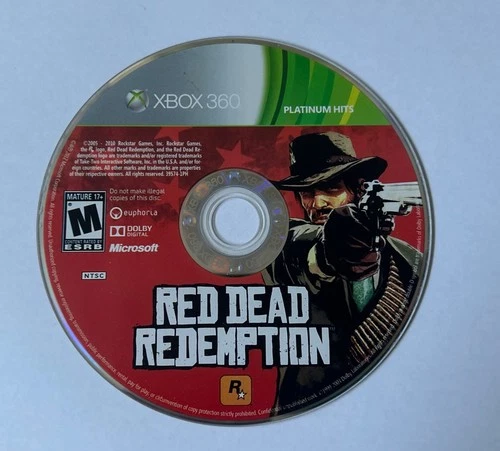 Red Dead Redemption (Microsoft Xbox 360) DISC ONLY