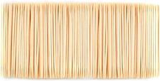 1000 Count Bamboo Toothpicks Barbecue, Fruits and Teeth Cleaning - round Double-