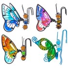 4pcs Pot Hangers - Butterfly Pendant Decoration Flower Pots