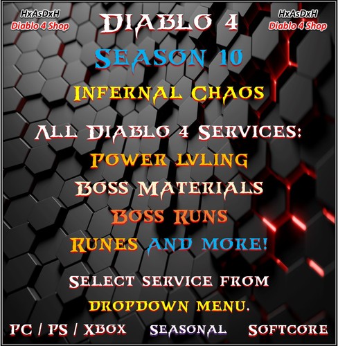✨Diablo 4✨Season 10✨All Diablo 4 Boost✨Runes & Power LVL & Mats & Boss Runs✨ - Picture 46 of 210