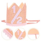  Princess Tiara Birthday Hats Crown for Girls Crowns Kids to Decorate Party