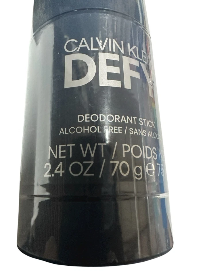 Desodorante en barra sin alcohol Calvin Klein Defy 2,4 oz cada uno (paquete de 2)-nuevo sellado Foto 3 de 4