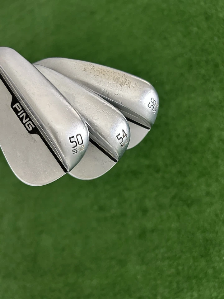 LH Ping S159 Chrome 3 Wedge Set (50, 54, & 58 Degrees) - Image 2 of 4
