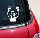 BOXER VICTORY BOXING TKO GRAPHIC DECAL STICKER ART CAR WALL DECOR