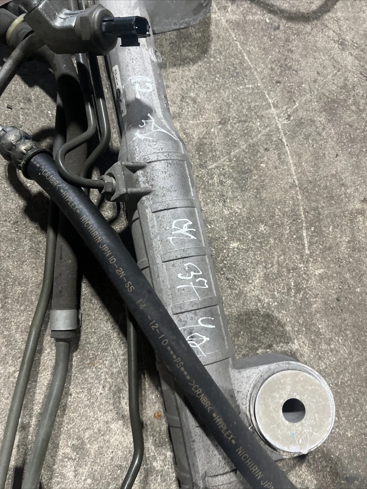 2012 INFINITI G37 2wD POWER STEERING RACK AND PINION GEAR BOX OEM - Image 3 of 3