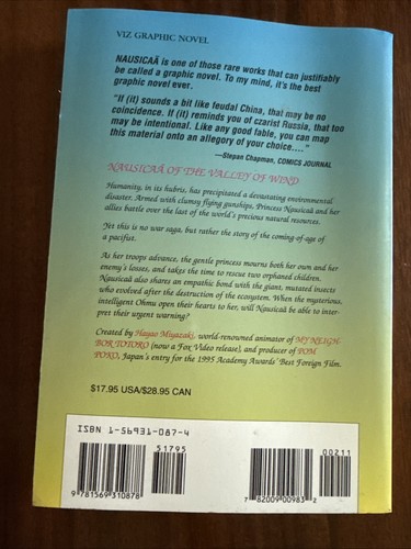 Nausicaä Of The Valley Of The Wind Miyazaki PerfectCollection GraphicNovel Vol 2 - Picture 6 of 7