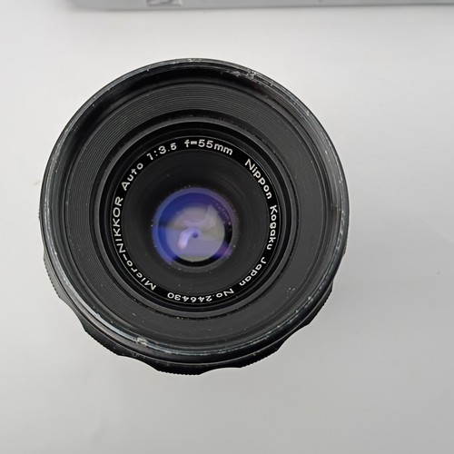 Nikon FE SLR Camera With Nikkor Lenses Vintage 35mm Film Camera Bundle  - Picture 10 of 13