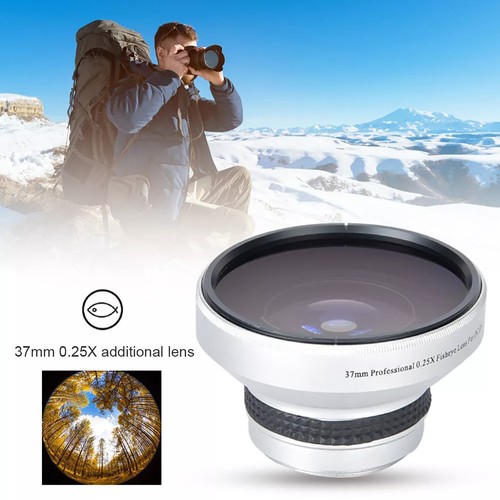 For 37mm Caliber Camera Lens 1PC 37mm 0.25X Super Fisheye Additional Lens - Picture 10 of 10