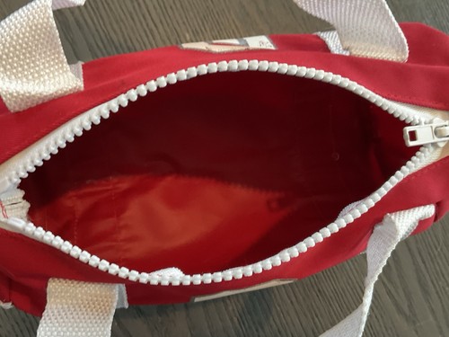 Team Oklahoma University Sooners Mini Duffle Duffel Bag Y2K - Picture 3 of 4