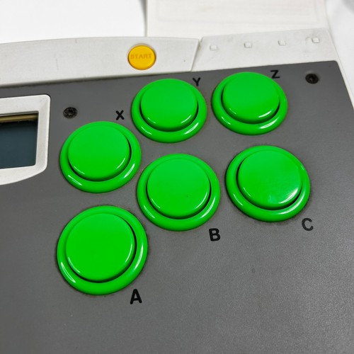 Sega Dreamcast Arcade Stick HKT-7300 Gris Probado y Funcionando - Imagen 9 de 11