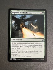 MTG Sight of the Scalelords - Dragons of Tarkir (DTK) Uncommon LP