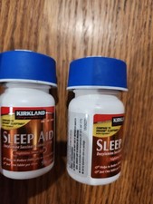 LOT OF 2 X Kirkland Signature Sleep Aid 25mg , 192 TABLETS
