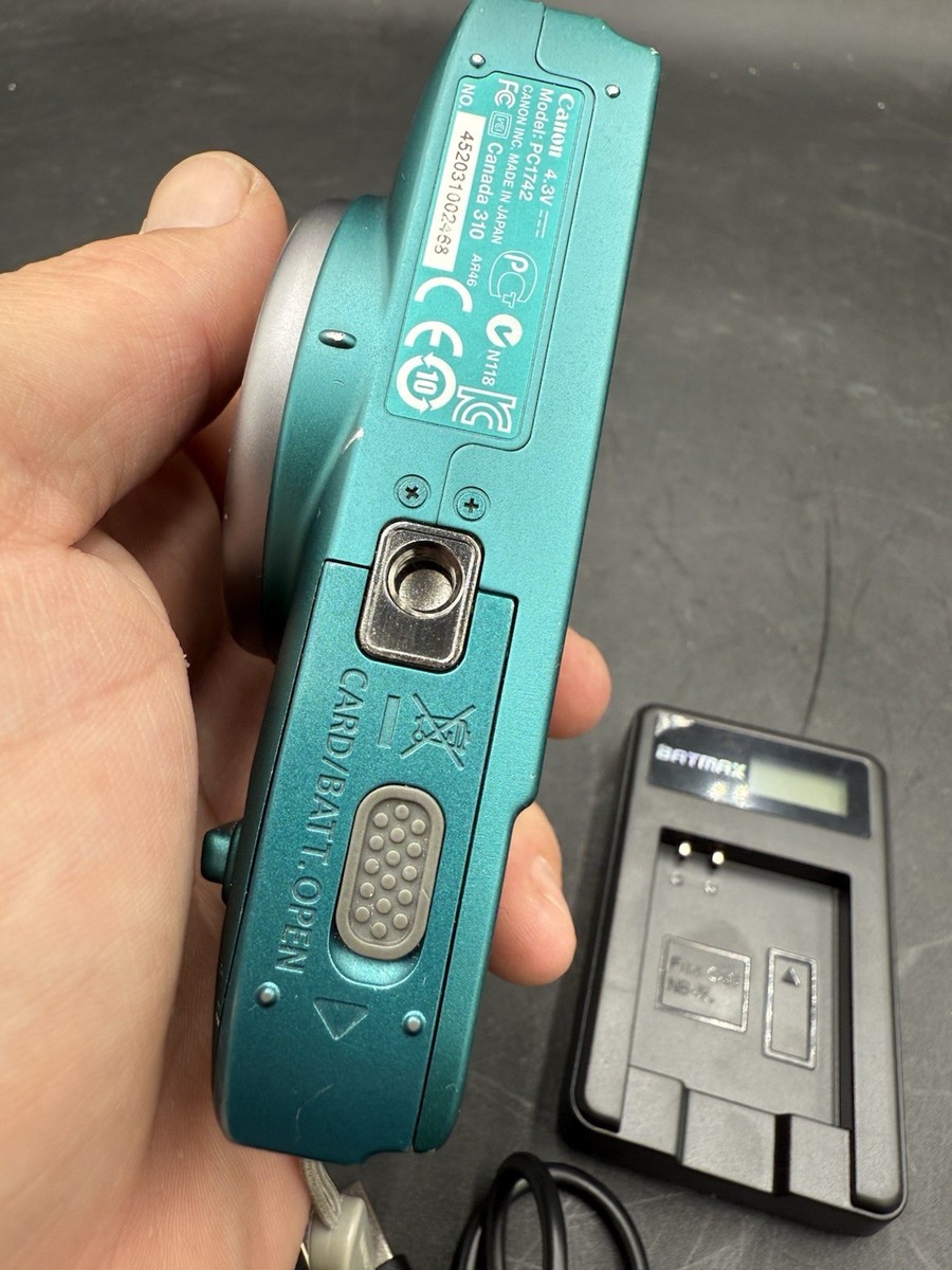 A++ Canon PowerShot SX260 HS Green Camera Charger Battery