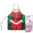 Half Body Women Apron Sleeveless Cooking Apron with Adjustable Ties for Cafe