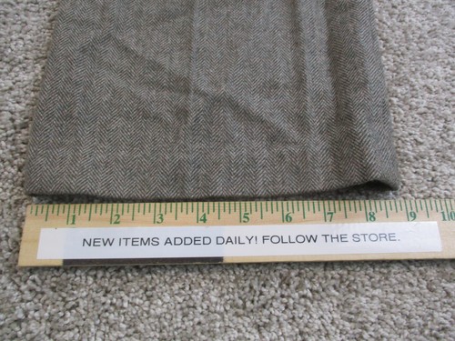 Cricketeer Suit Mens Gray Herringbone Tweed 2 Button Blazer Jacket Pants USA - Picture 21 of 23