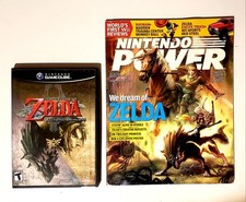 The Legend of Zelda: Twilight Princess (Nintendo GameCube, 2006) And Magazine