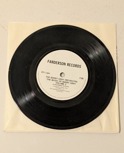 The Music of Barry Gray Volume 2 33 RPM Mini Album Thunderbirds - Picture 5 of 5