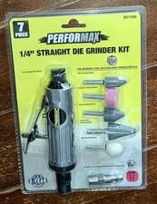 7pc Aluminum 14 Straight Die Grinder Kit With Paddle-style Trigger 207-1100