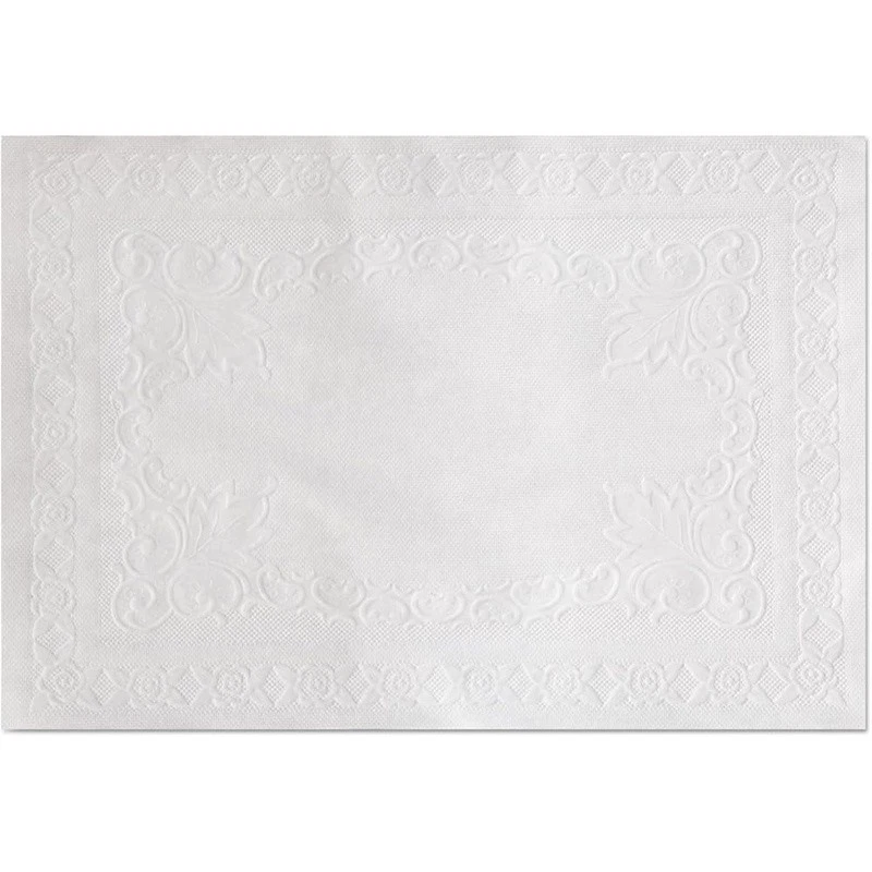 Elegantes fundas de mesa de papel desechables protección de eventos de inauguración de casa de Navidad Foto 3 de 4