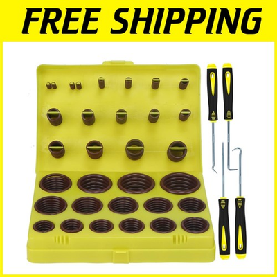 #ad FKM Viton Oring Kit High Temp Resistance 30 Sizes $142.09