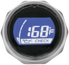 #ad Koso North America Oil Dipstick Silver Face Motorcycle Street Bike BA053011 $160.57