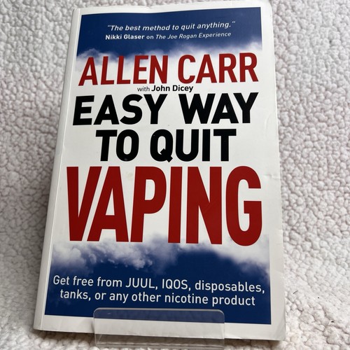 Allen Carr's Easy Way to Quit Vaping 2021 Sirius Publishing Like New - Picture 1 of 10