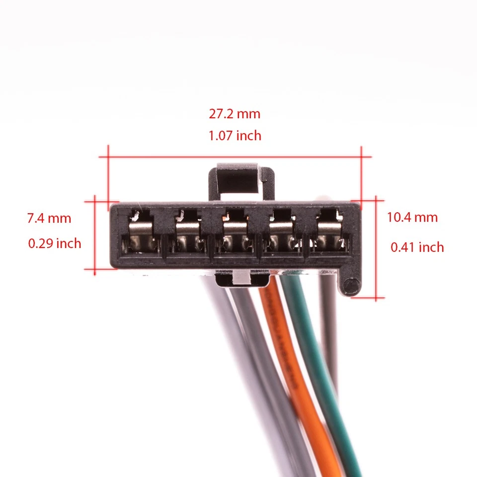 HVAC 吹风机电机电阻连接器 Oldsmobile Bravada。 2003-2004年 1581773 — 第 2/4 张图片