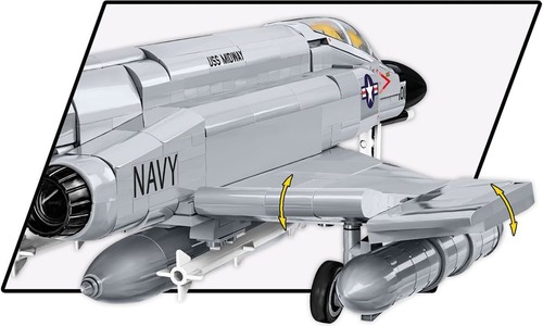 COBI - ARMED FORCES - F-4 PHANTOM TOY (703 PIECES) - Picture 7 of 11