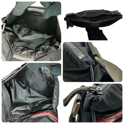 Sac à bandoulière Prada Sacoche nylon tendance noir