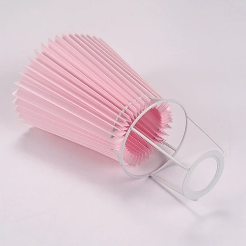 Minimalist isch Plissee Lampen schirm Wasch bar Licht abdeckung  Anhänger - Bild 7 von 30