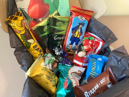 Odesa Tea & Candy Box Ukrainian Sweets Monthly Snack Subscription Gift - Picture 3 of 9